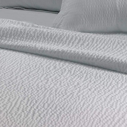 Krepp párnahuzat - 100% Pamut - Fehér - áthajtós - 130 gr/m2