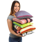 Formázható kispárna - 100 % pamut - változó színekkel - 2 db