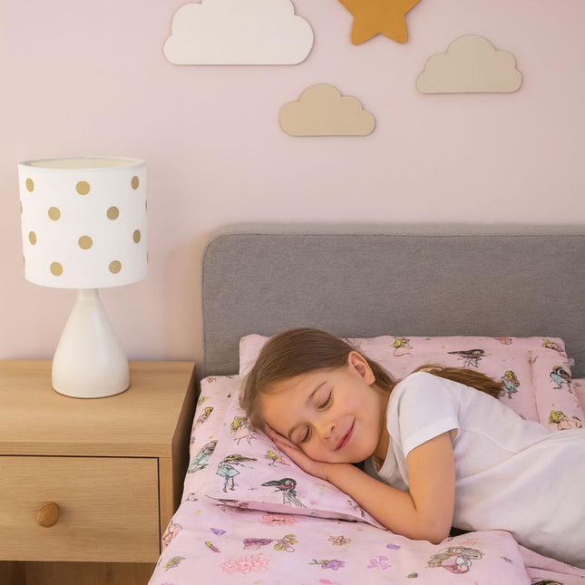 Királylányos steppelt lapos gyerekpárna