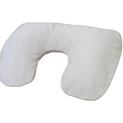 Szállodai 2 cm damaszt csíkos nyakpárnahuzat - cipzáras