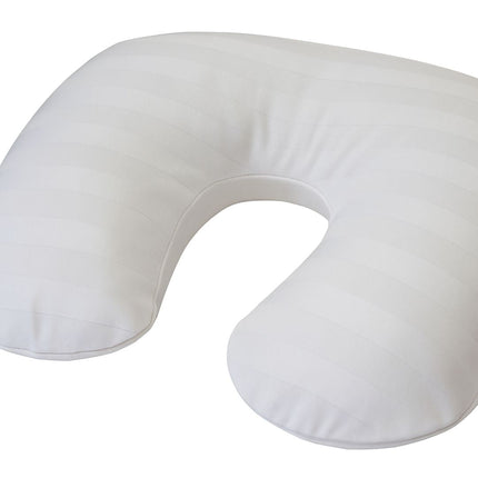 Szállodai 2 cm damaszt csíkos nyakpárnahuzat - cipzáras