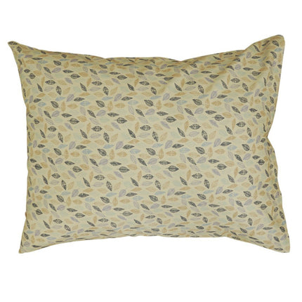 Pamut párnahuzat - Apró levél mintás