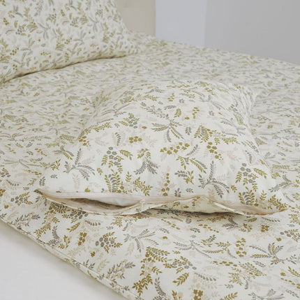 Pamut kispárnahuzat - Pasztell apró virágmintás