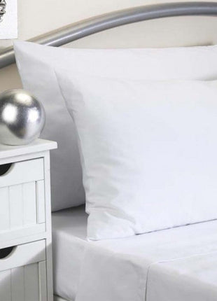 Szanforizált - Hotel párnahuzat (90 C fokon mosható!) - 100% Pamut - áthajtós - 146 gr/m2 - csomagos