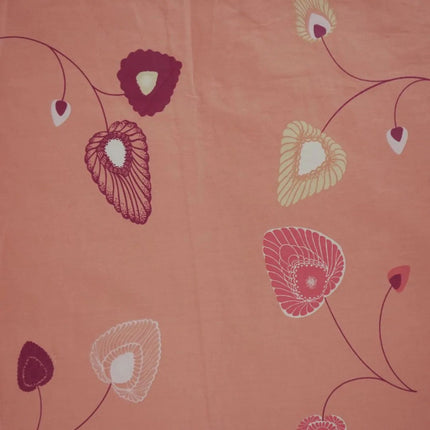 Pamut kispárnahuzat - Barack virágos