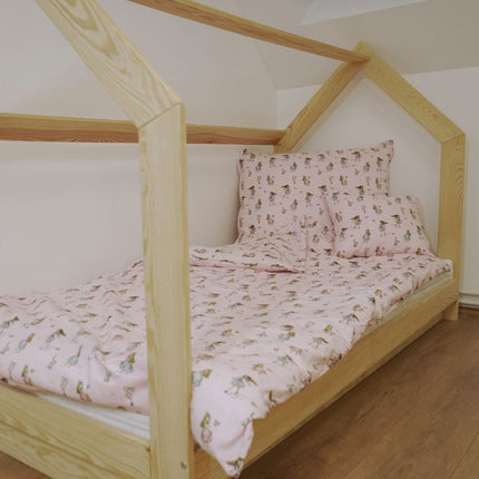 Pamut ágyneműhuzat garnitúra - 3 db-os - Királylányos