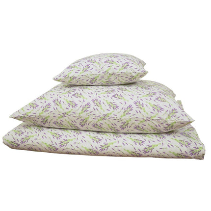 Pamut ágyneműhuzat garnitúra - 3 db-os - Levendula mintás