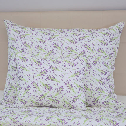 Pamut ágyneműhuzat garnitúra - 3 db-os - Levendula mintás