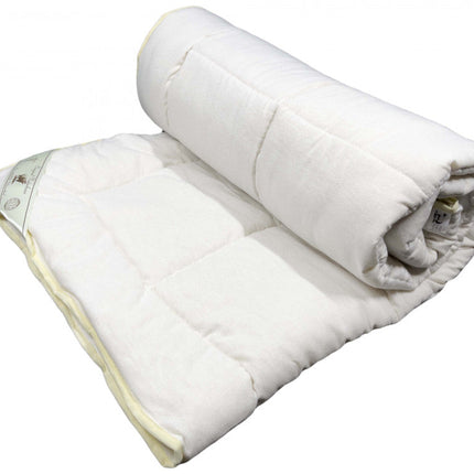 Fehér - Gyapjú 4 évszak paplan - 140x200 cm