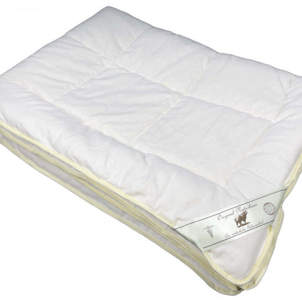 Fehér - Gyapjú 4 évszak paplan - 140x200 cm