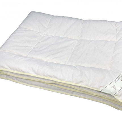Fehér - Gyapjú 4 évszak paplan - 140x200 cm