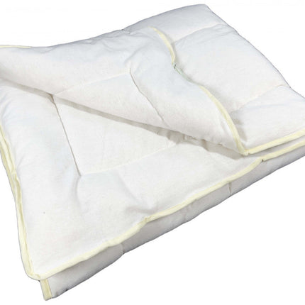 Fehér - Gyapjú 4 évszak paplan - 140x200 cm