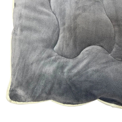 Soft - különlegesen meleg, puha kétoldalas téli takaró - szürke/natúr - 135x195 cm