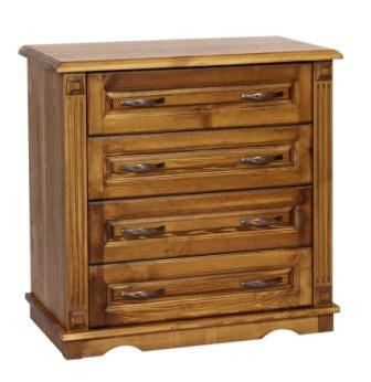 Queen - Komód (4 fiókos)