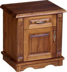 Queen - Antikolt fenyő éjjeliszekrény