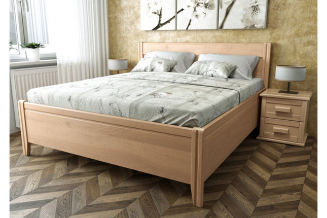 Daša bükk ágy ágyneműtartóval