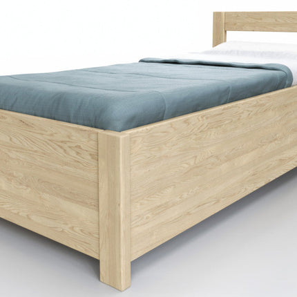 Tina bükk ágy ágyneműtartóval