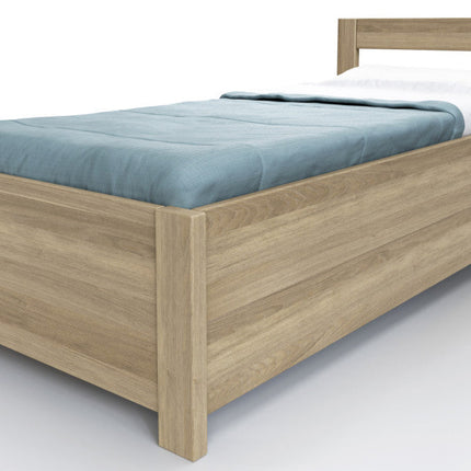 Tina bükk ágy ágyneműtartóval