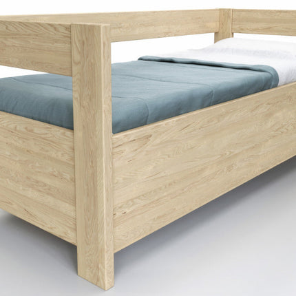 Ela bükk ágy támasztóval és tárolóhellyel