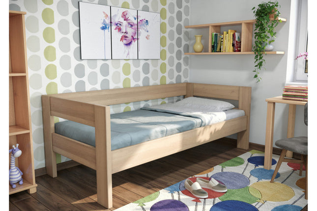 Ela bükk ágy oldalfával