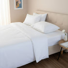 Hotel 100% pamutvászon ágyneműhuzat garnitúra - áthajtós - 2 db-os szett - 146 gr/m2