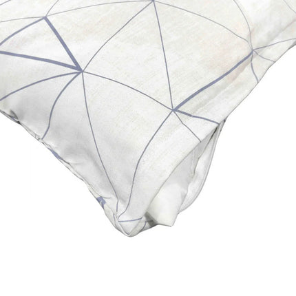 Pamutszatén párnahuzat - Szürke mintás