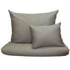 Acél szürke szatén ágyneműhuzat garnitúra - 3 részes - TC 250