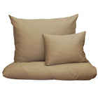 Mogyoró szatén ágyneműhuzat garnitúra - 3 részes - TC 250