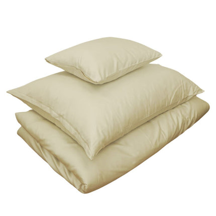 Világos arany szatén ágyneműhuzat garnitúra - 3 részes - TC 250