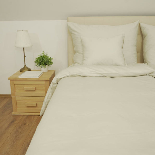 Világos arany szatén ágyneműhuzat garnitúra - 3 részes - TC 250