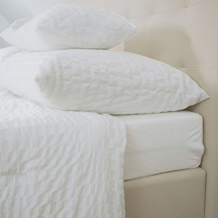 Krepp ágyneműhuzat garnitúra - 80% Pamut - 20% PE - áthajtós - 2 db-os szett - 130 gr/m2