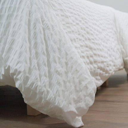 Krepp ágyneműhuzat garnitúra - 80% Pamut - 20% PE - áthajtós - 2 db-os szett - 130 gr/m2