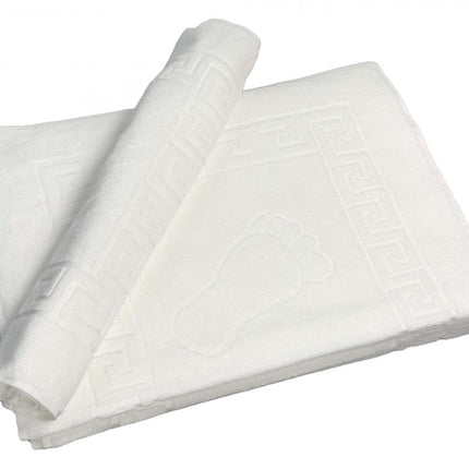 Kádkilépő - fehér tappancsos - 600 gr/m2 - csomagos