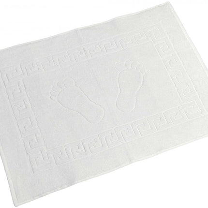 Kádkilépő - fehér tappancsos - 600 gr/m2 - csomagos