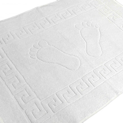 Kádkilépő - fehér tappancsos - 600 gr/m2 - csomagos