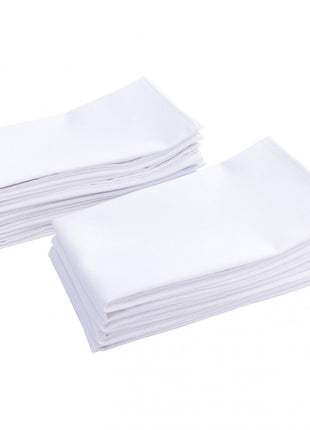 Textil szalvéta - fehér - Prémium minőség!