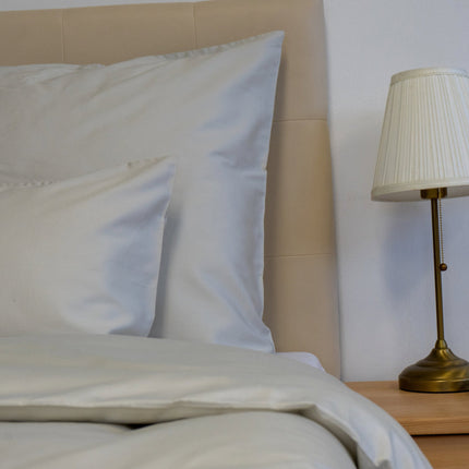 Bézs egyszínű szatén ágyneműhuzat garnitúra - TC 300