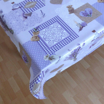 Viaszosvászon asztalterítő - Prémium minőség! - Levendula 140x200 cm