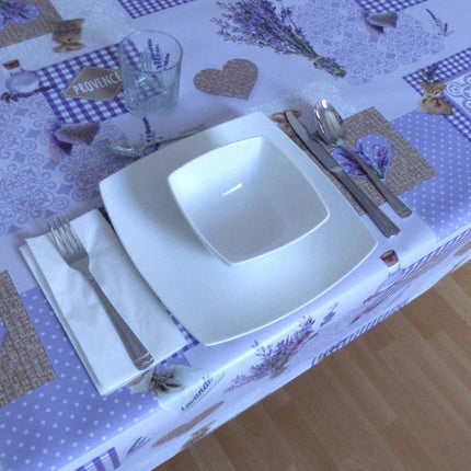 Viaszosvászon asztalterítő - Prémium minőség! - Levendula 140x200 cm