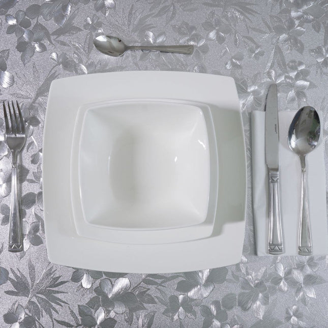 Gold-Viaszosvászon asztalterítő - Prémium minőség! - Ezüst színű 140x140 és 140x180 cm