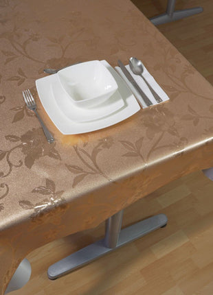 Gold-Viaszosvászon asztalterítő - Prémium minőség! - Rose Gold színű - 140x140 és 140x300 cm