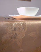 Gold-Viaszosvászon asztalterítő - Prémium minőség! - Rose Gold színű - 140x140 és 140x300 cm