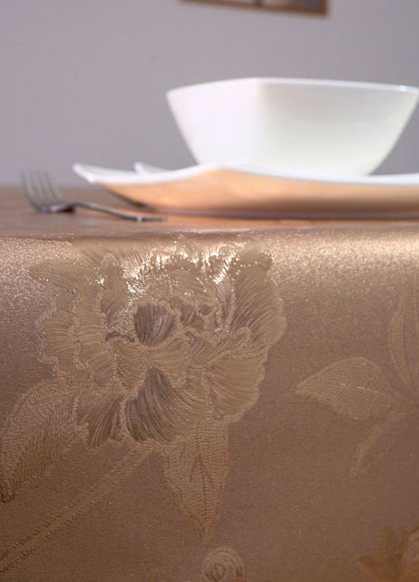 Gold-Viaszosvászon asztalterítő - Prémium minőség! - Rose Gold színű - 140x140 és 140x300 cm