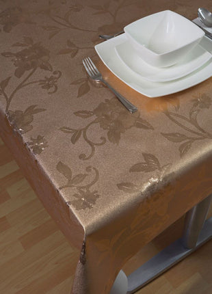 Gold-Viaszosvászon asztalterítő - Prémium minőség! - Rose Gold színű - 140x140 és 140x300 cm