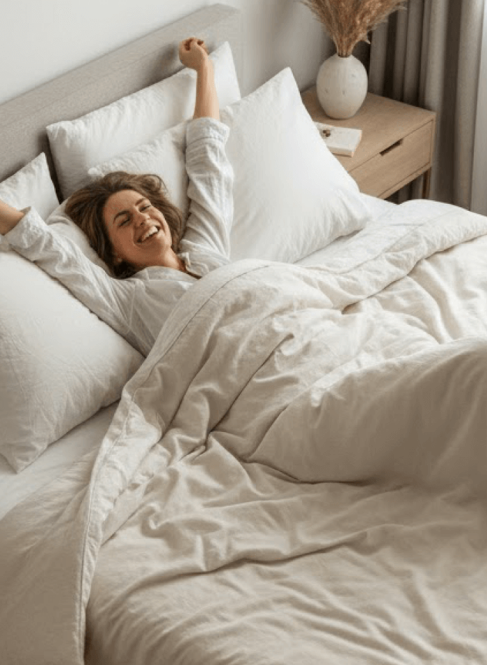 <h2>Éjszakai kényelem, reggeli frissesség – fedezd fel az élményt!</h2>