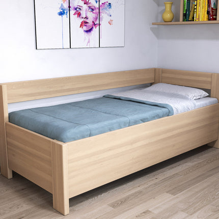 Luxus Ela bükk sarokágy támasztóval és tárolóhellyel