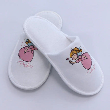 Hotel eldobható hercegnő mintás gyerek papucs - Prémium minőség!