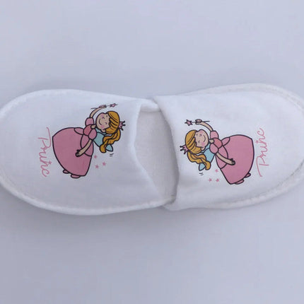 Hotel eldobható hercegnő mintás gyerek papucs - Prémium minőség!