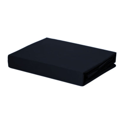 Jersey - Gumis lepedő - Fekete - PRÉMIUM MINőSÉG! - 150 gr/m2