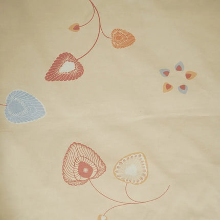 Pamut kispárnahuzat - Púder virágos